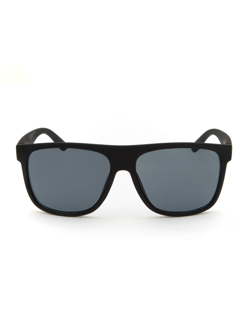 Rubberized Matte Sunglasses BLACK Tillys