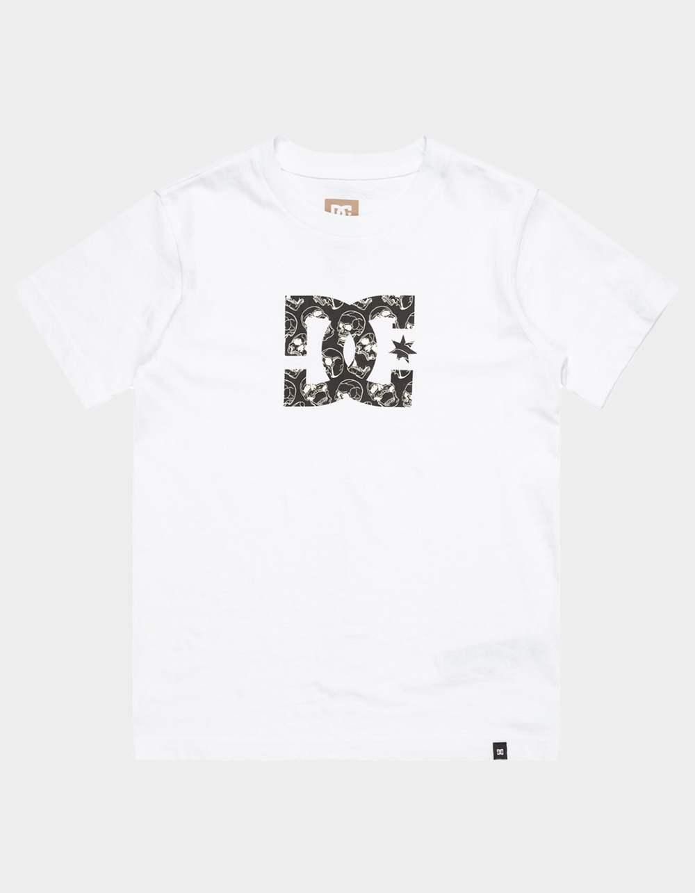 DC Star Glow Boys Tee - WHITE