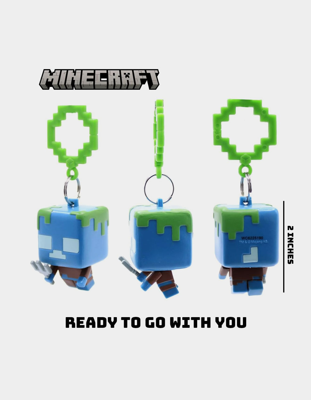 MINECRAFT Bag Charm Blind Box - ASST
