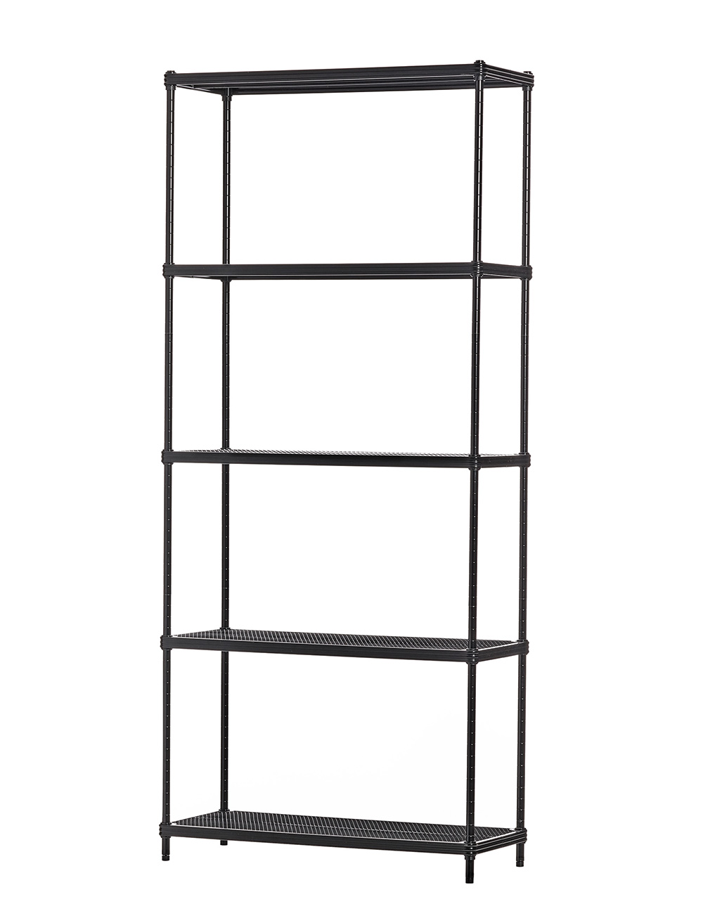 MeshWorks 5Tier Shelving Unit BLACK Tillys