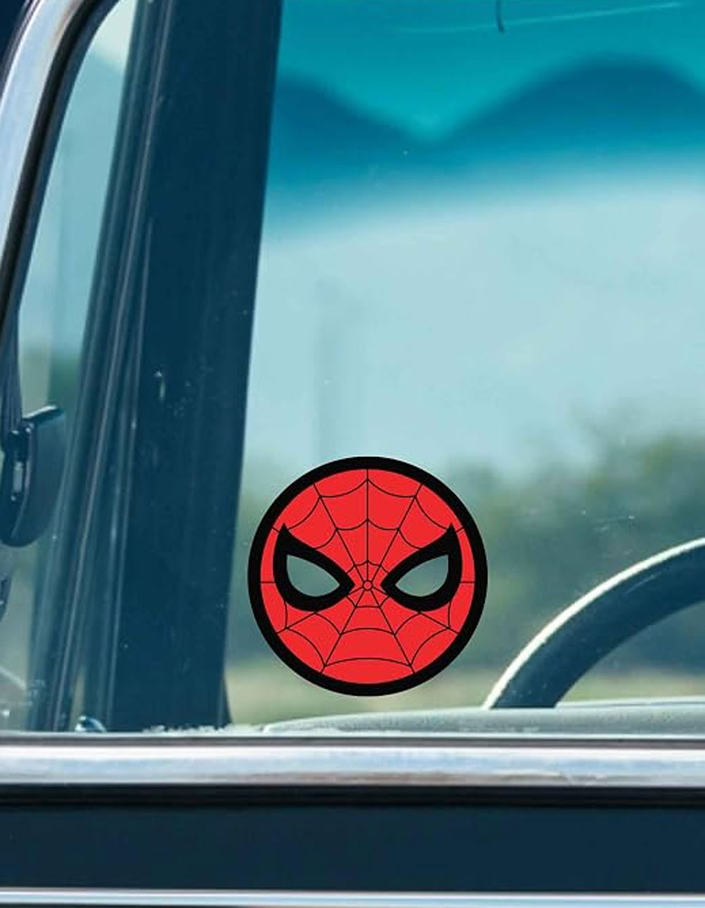 MARVEL Spider-Man Head Sticker - MULTI