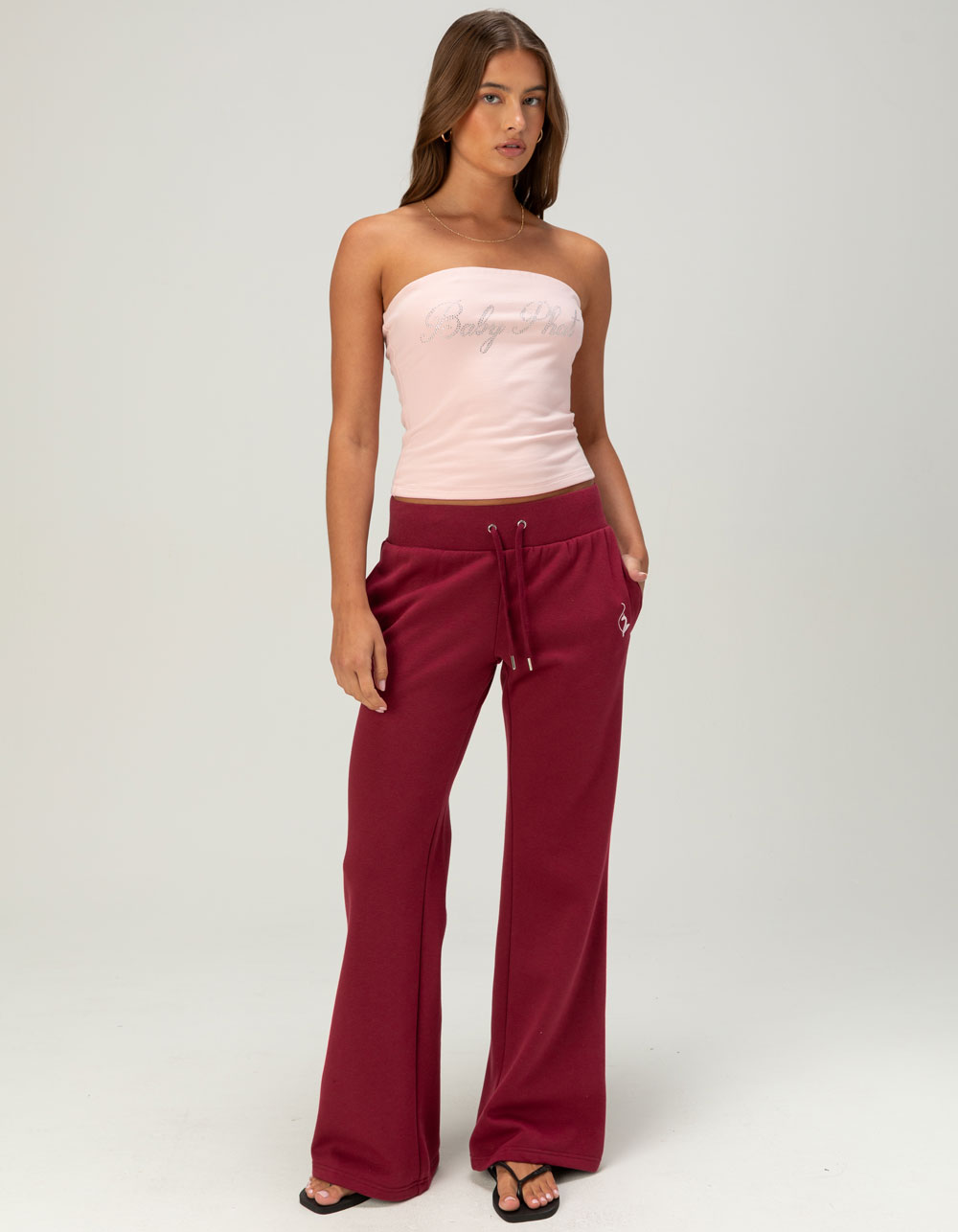 BABY PHAT Womens Tube Top - PINK