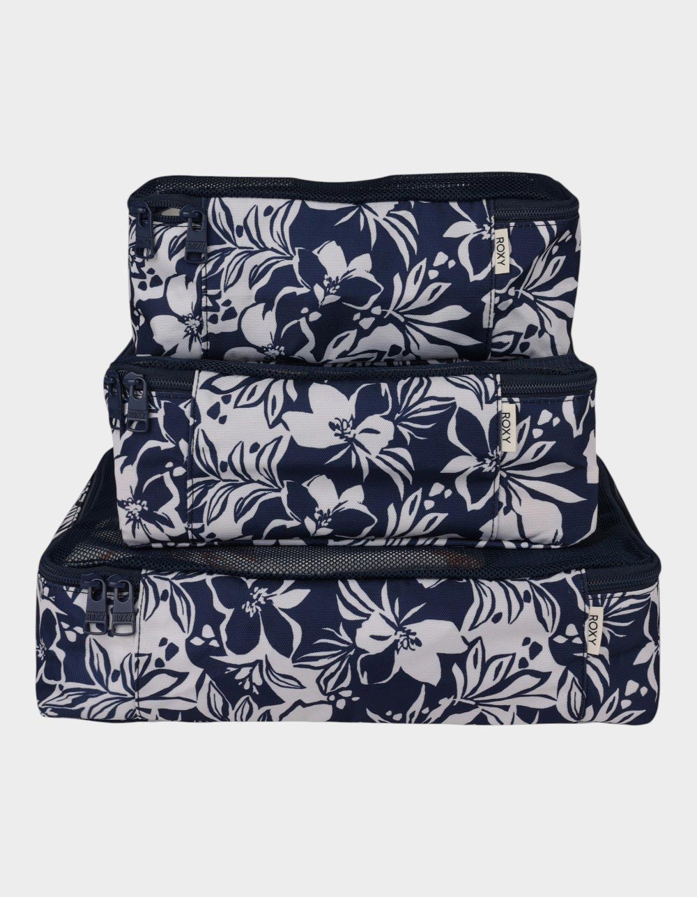 ROXY Packing Cube Set - NAVY/WHITE