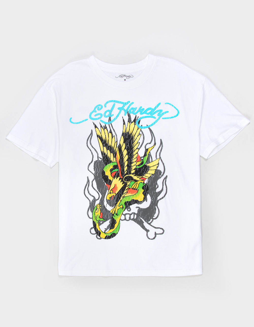 ED HARDY Eagle Snake Mens Tee - WHITE