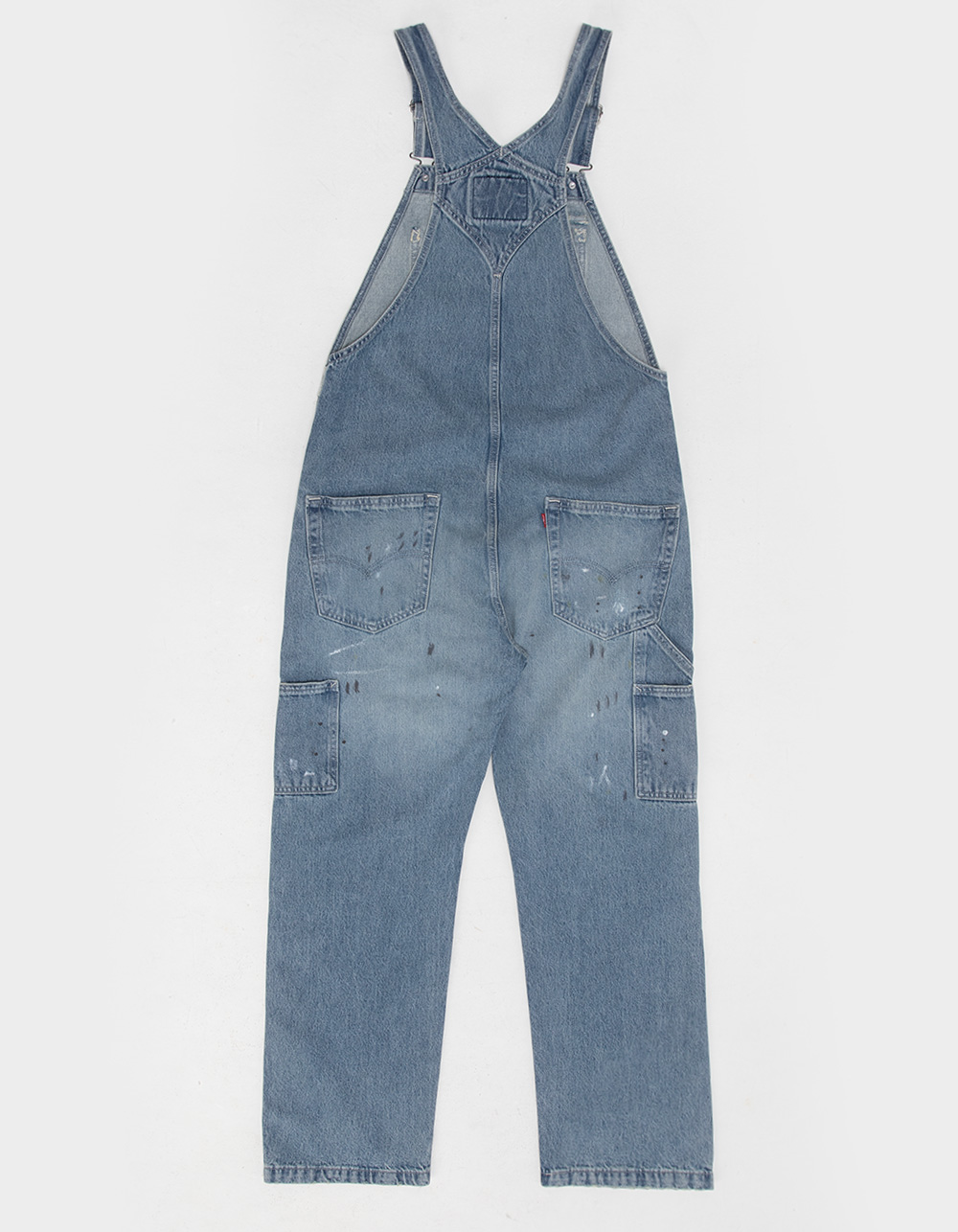 LEVI'S Mens Loose Overalls - Diving Ducks DIRTY DENIM