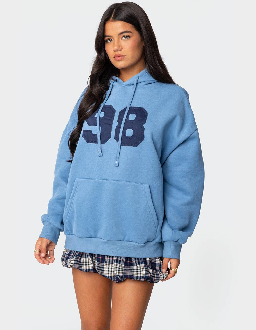 トップス POPPY BIG LOGO SWEATSHIRT (BLUE) Gucci Cotton Sweatshirt 'Blue' 747809-XJFL8-4120