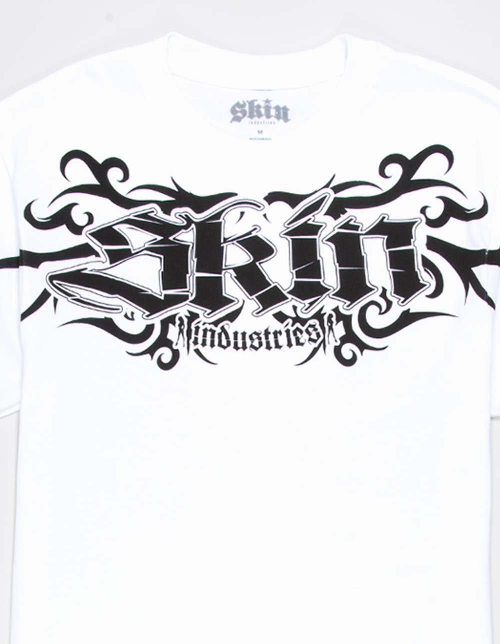 SKIN INDUSTRIES Tribal Mens Tee - WHITE