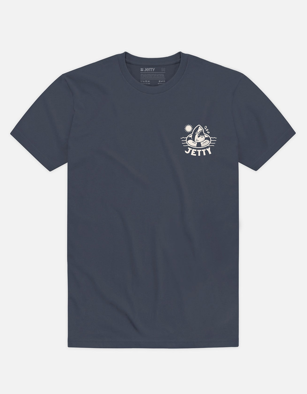 JETTY Pool Club Mens Tee - NAVY