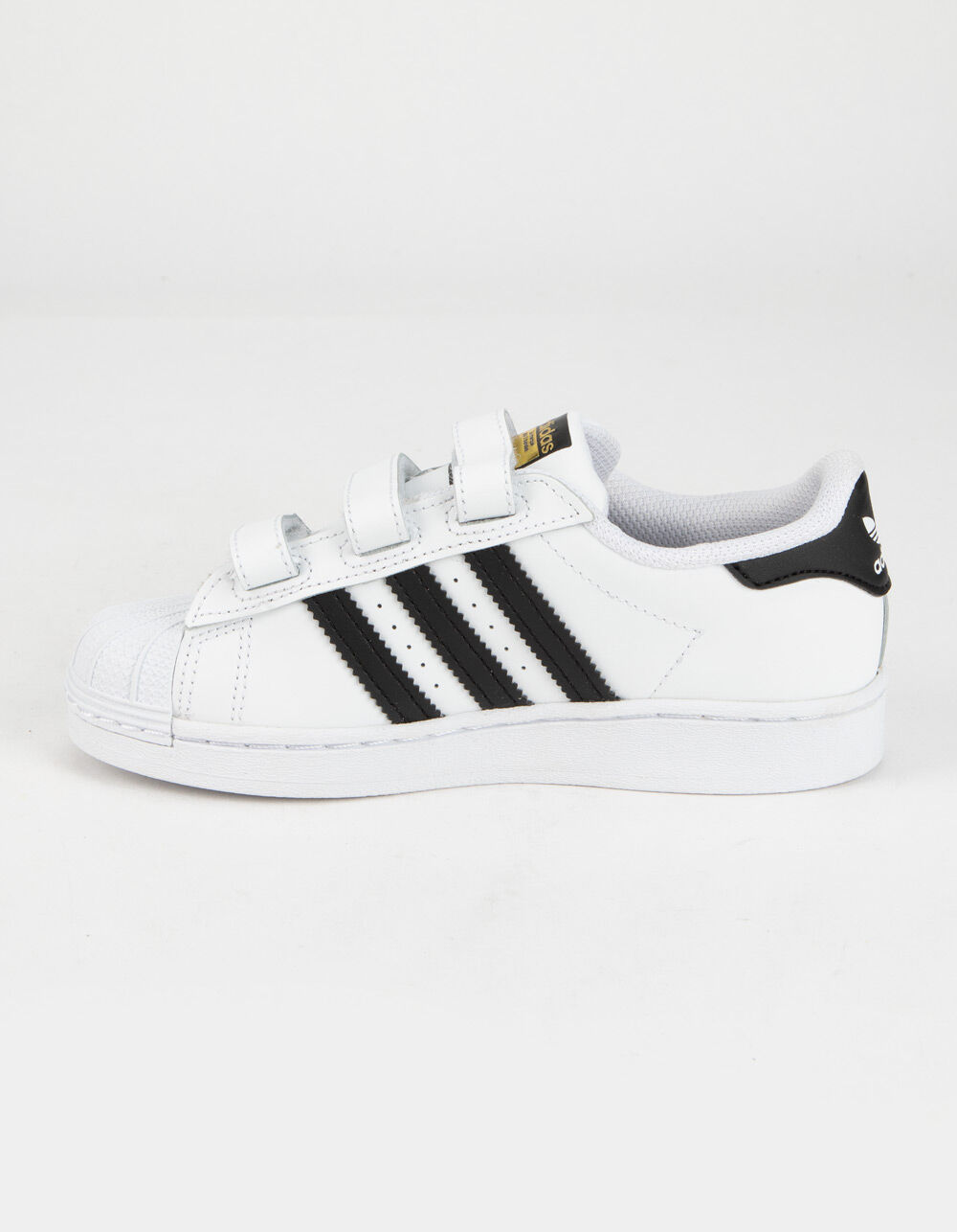ADIDAS Superstar Kids Velcro Shoes - WHITE/BLACK | Tillys