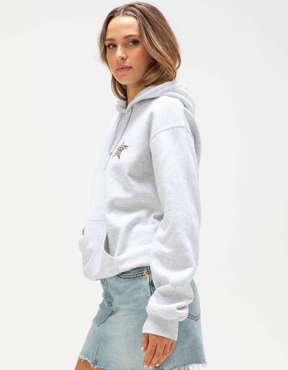 売れ筋商品|||ゲームデイ パーカー・スウェットシャツ アウター レディース Women's Heather Gray Iowa Hawkeyes Leopard Quarter-Zip Sweatshirt Heather Gray Iowa Hawkeyes Gameday Couture Women's Leopard Quarter-Zip