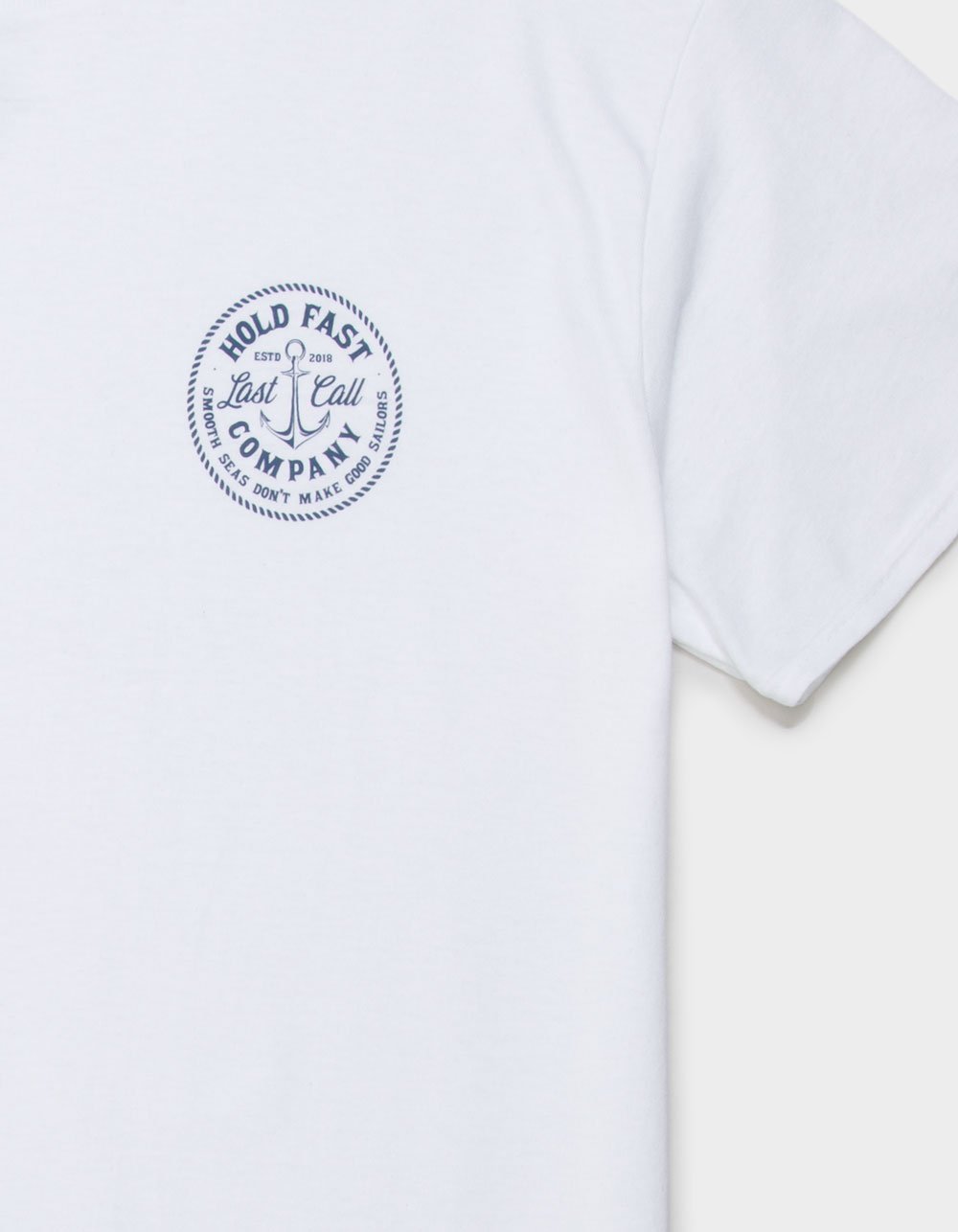 LAST CALL CO. Hold Fast Mens Tee - WHITE