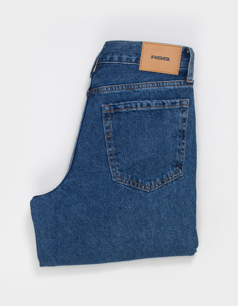RSQ Mens Baggy Jeans - MEDIUM INDIGO