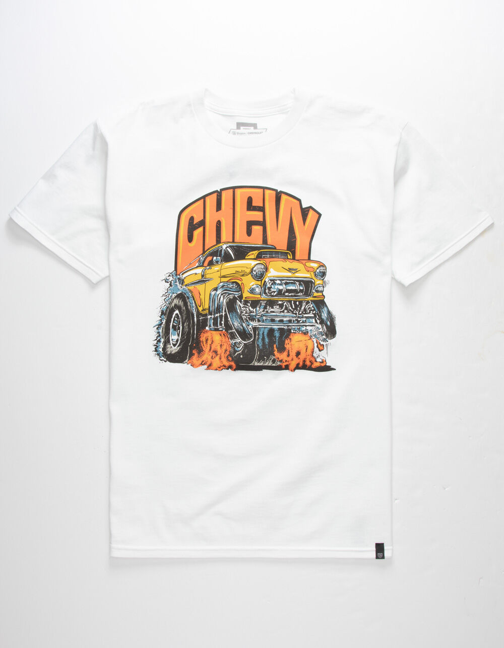 BRIXTON x Chevy 55 Heavy Mens TShirt WHITE Tillys