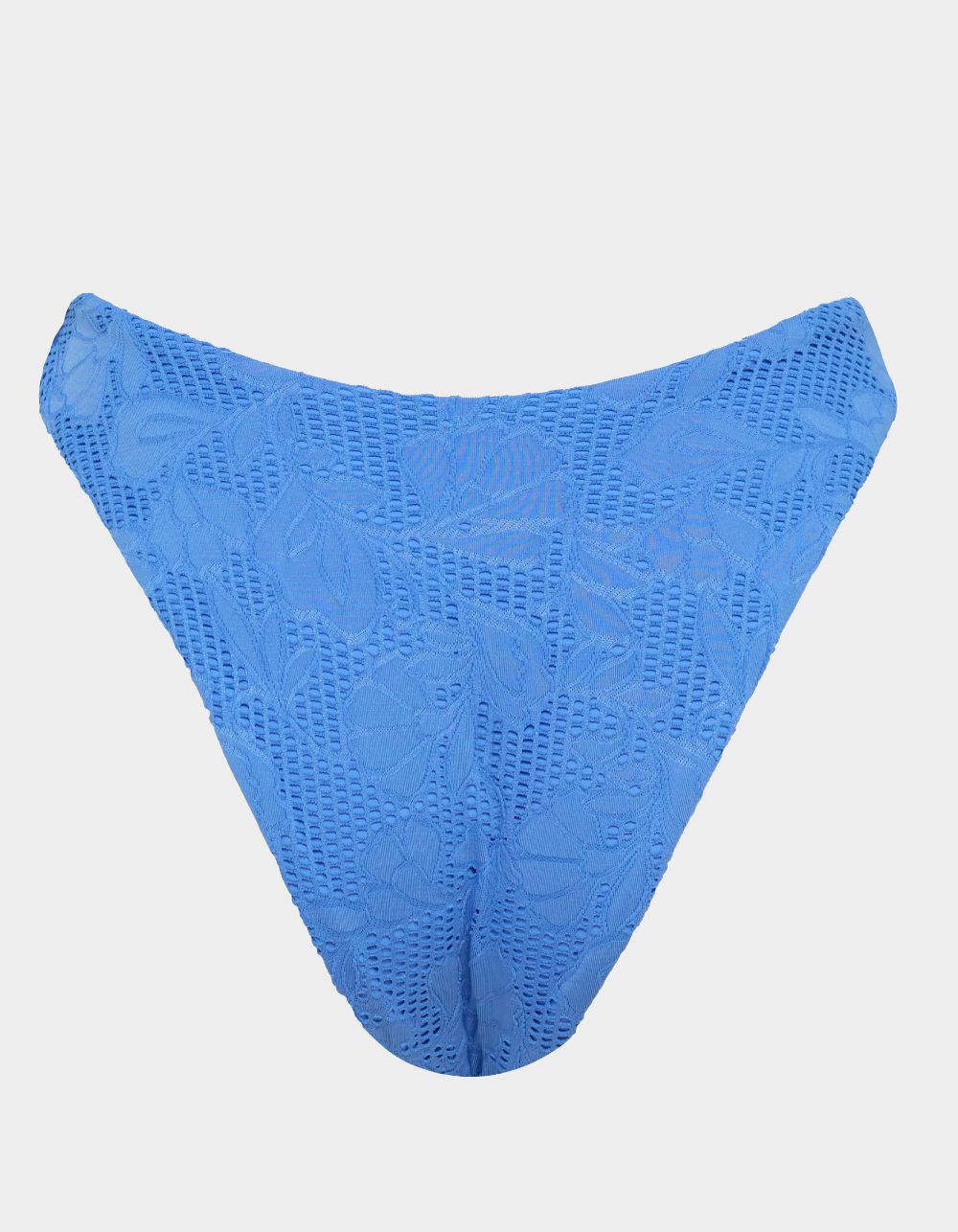 VYB SWIM Head Over Heels Chelsea Scoop Bikini Bottoms - BLUE