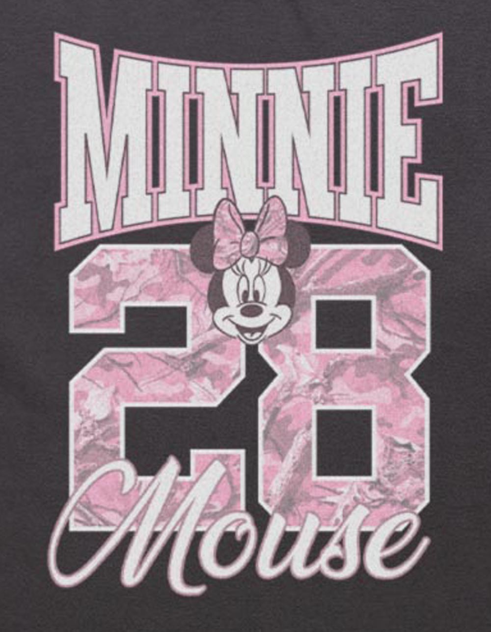 DISNEY Minnie Mouse 28 Unisex Tee - CHARCOAL
