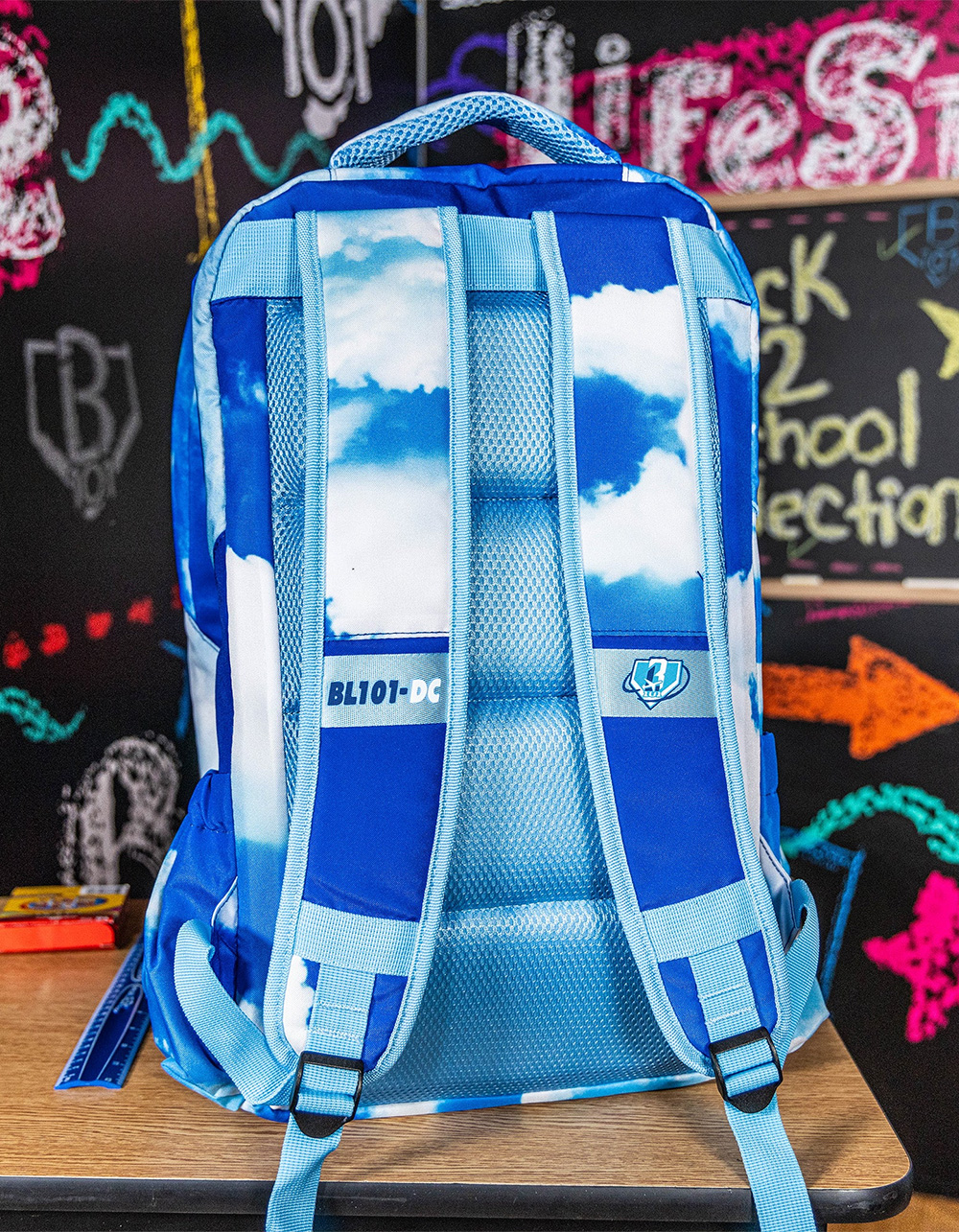 BASEBALL LIFESTYLE 101 Dream Chaser Backpack - BLUE COMBO