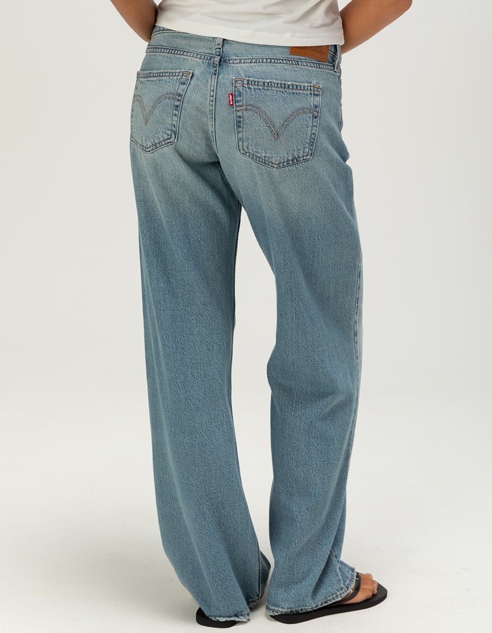LEVI'S Premium Low Loose Womens Jeans - Gamble Time LT BLAST