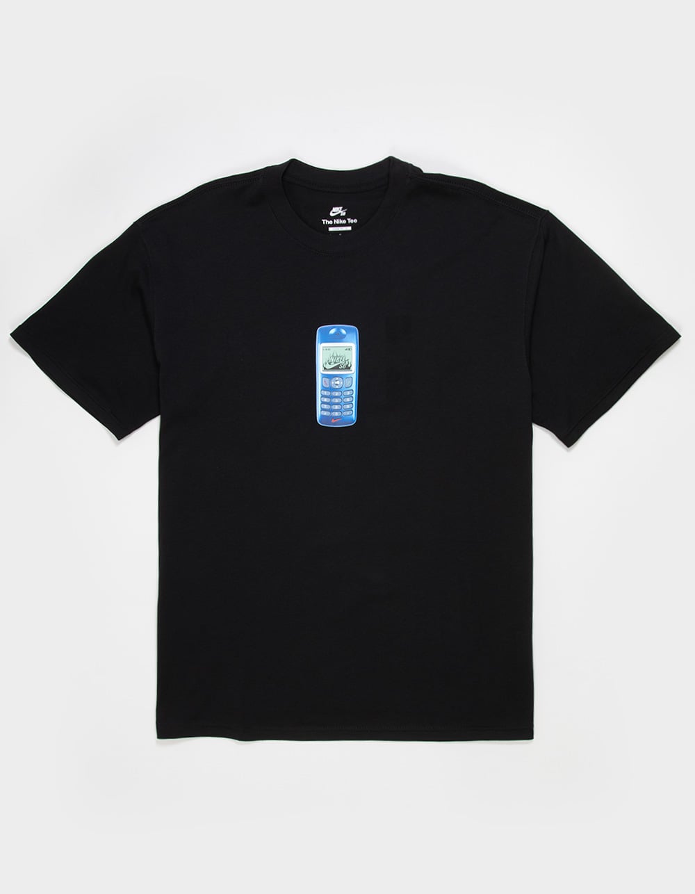 NIKE SB Phone Mens Tee - BLACK