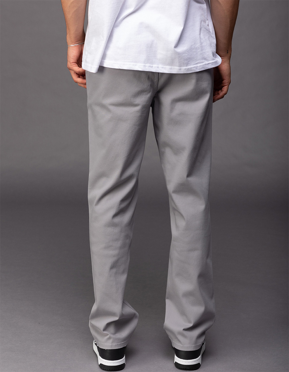 RSQ Mens Slim Straight Chino Pants LIGHT GRAY Tillys