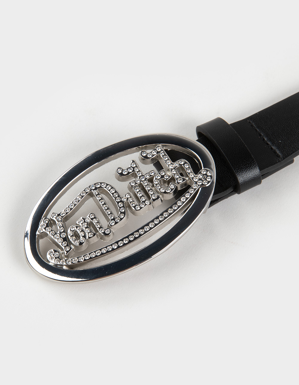 VON DUTCH Rhinestone Womens 35mm Belt