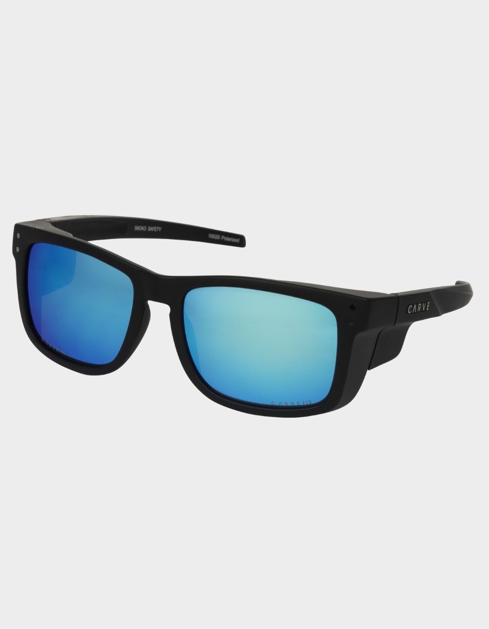 CARVE Smoko Safety Sunglasses - BLK/BLUE