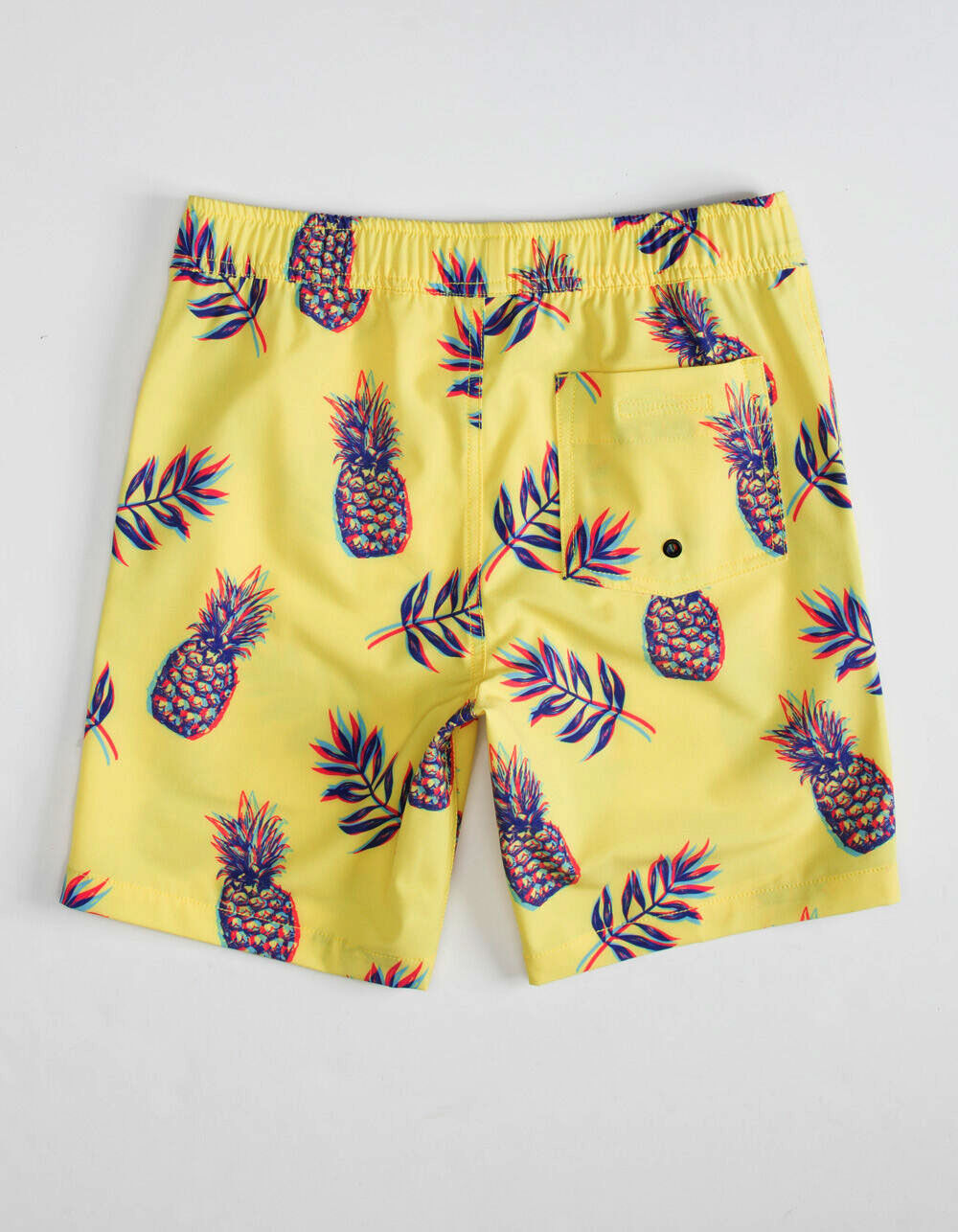 PUBLIC ACCESS Neon Pineapple Boys Elastic Waist Shorts image number 2