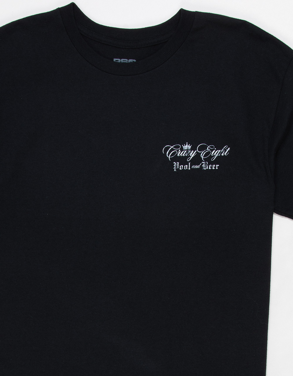 RSQ Mens Crazy Eight Tee - BLACK