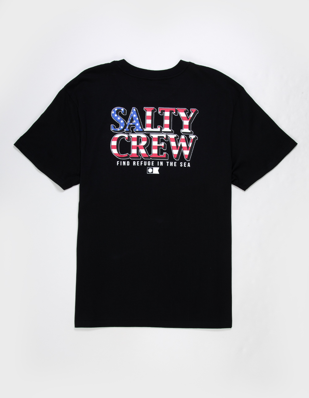 SALTY CREW America Optic Mens Tee - BLACK