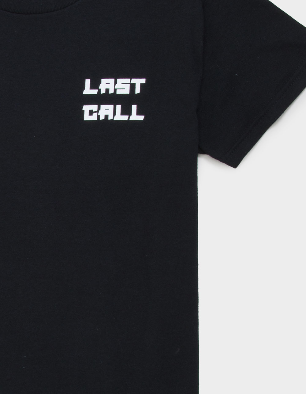 LAST CALL CO. Neon Boys Tee - BLACK