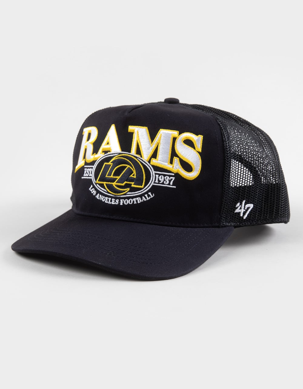 47 BRAND Los Angeles Rams Deluxia '47 Hitch Trucker Hat - BLUE COMBO