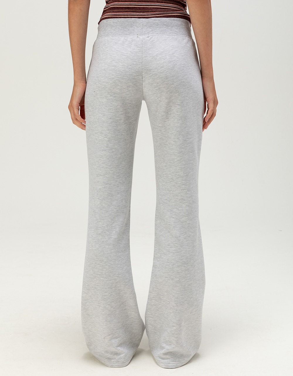 TILLYS Womens Bootcut Sweatpants - HEATHER GRAY