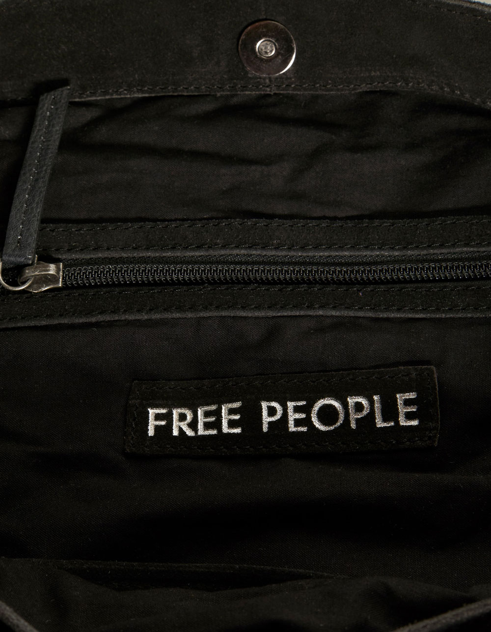 FREE PEOPLE Suzie Suede Slouchy Tote Bag