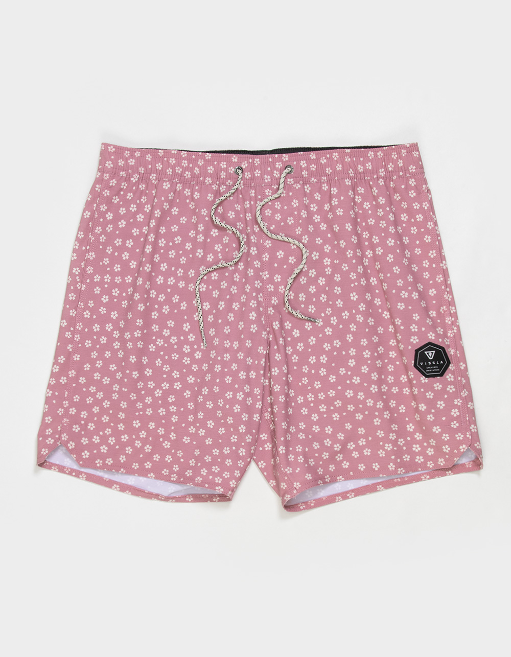 VISSLA Bongos Mens 16.5" Swim Trunks - PINK