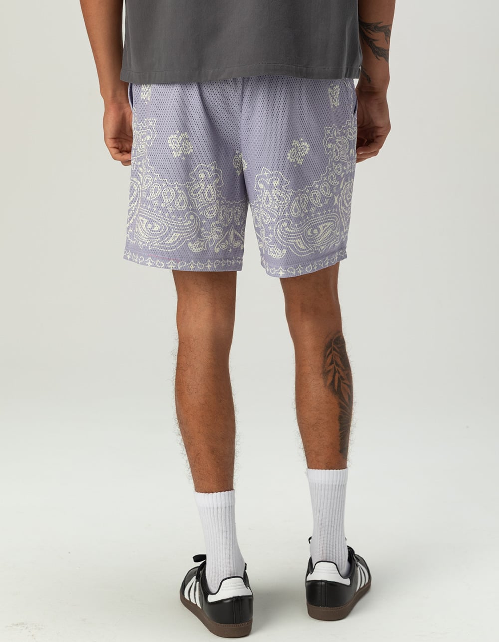 RSQ Mens 6" Mesh Shorts - LILAC