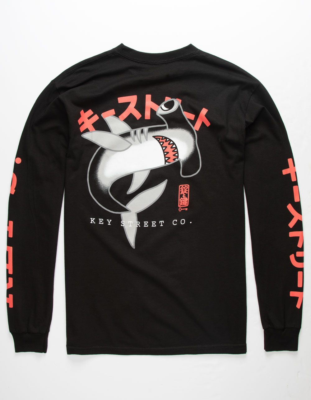 KEY STREET Hammerhead Mens TShirt BLACK Tillys