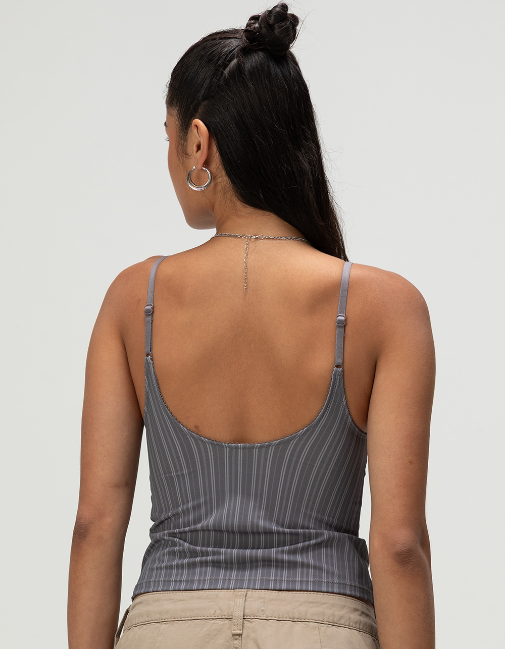 BDG Urban Outfitters Je T'aime Womens Cami - GRAY