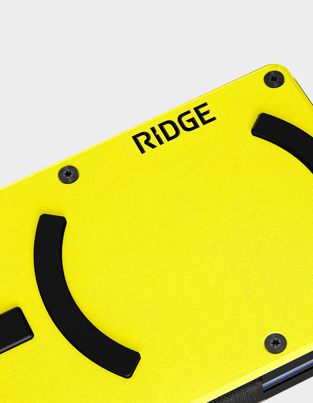 RIDGE WALLETS Hyper Lime Ridge 2.0 Magsafe Wallet - LT YELLOW