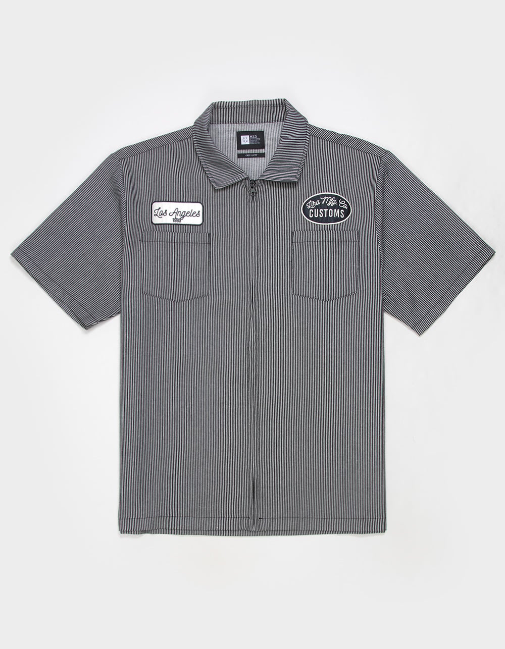 LIRA Garage Mens Zip-Up Shirt