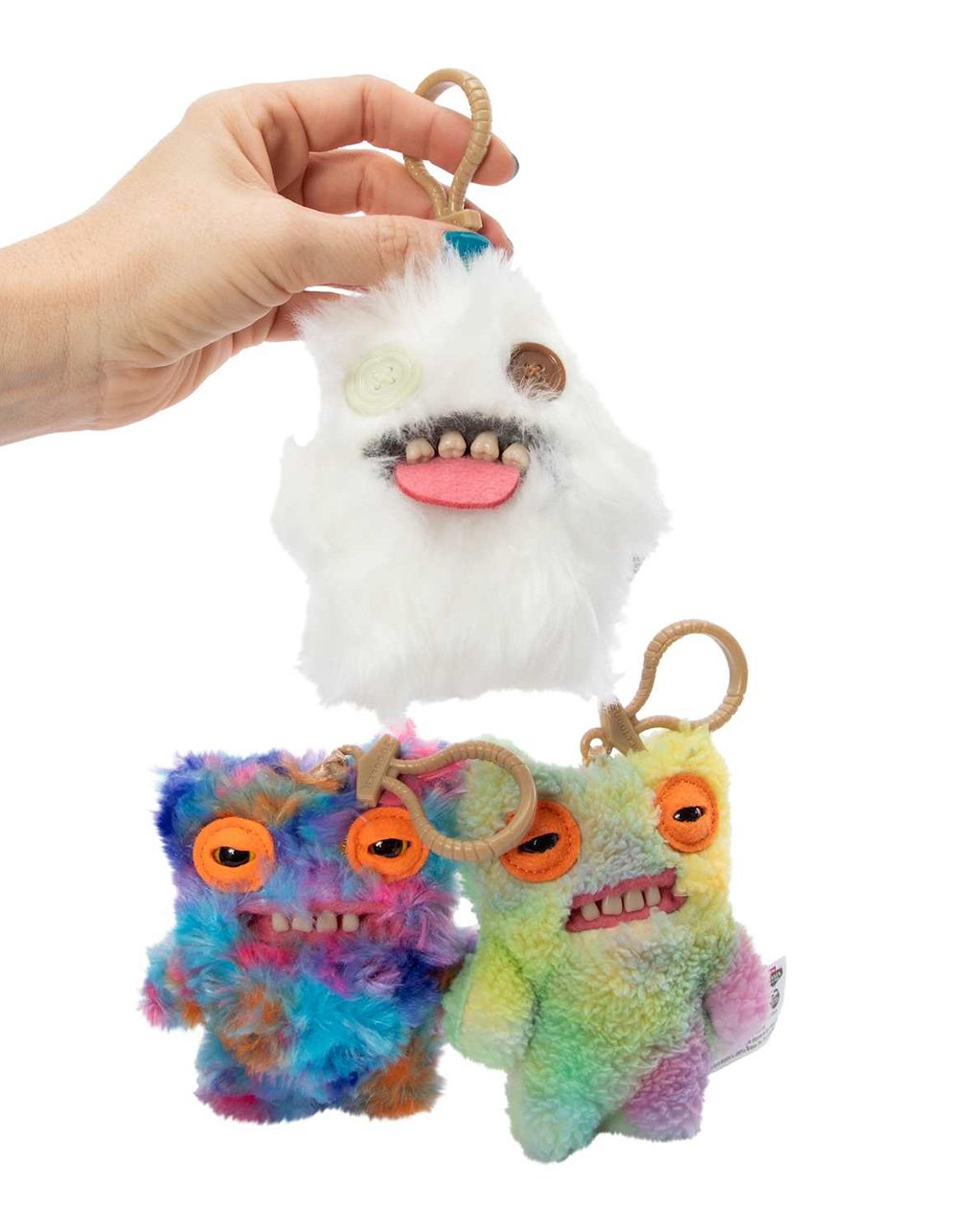FUGGLER Assorted Plush Keychains - ASST