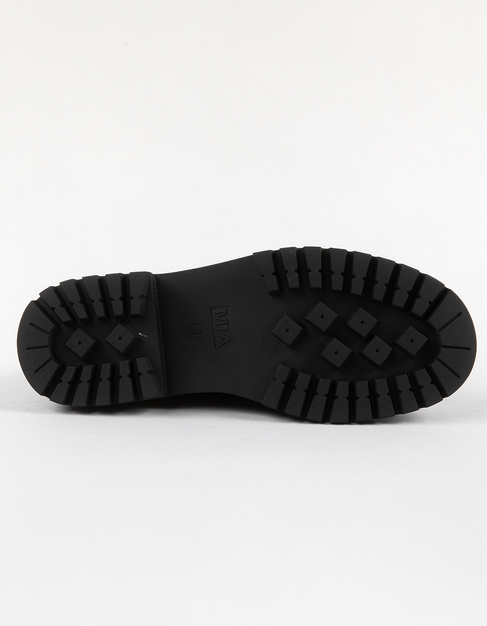 MIA Henrik Womens Platform Loafers - BLACK