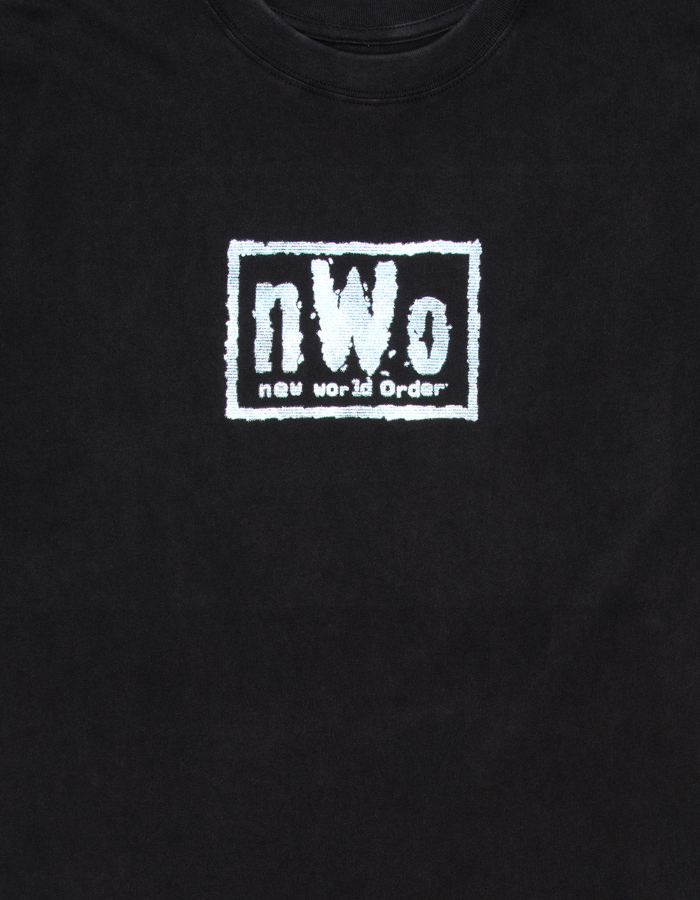 WWE x Rodman Brand NWO Hollywood Duo Mens Boxy Tee - WASHED BLACK