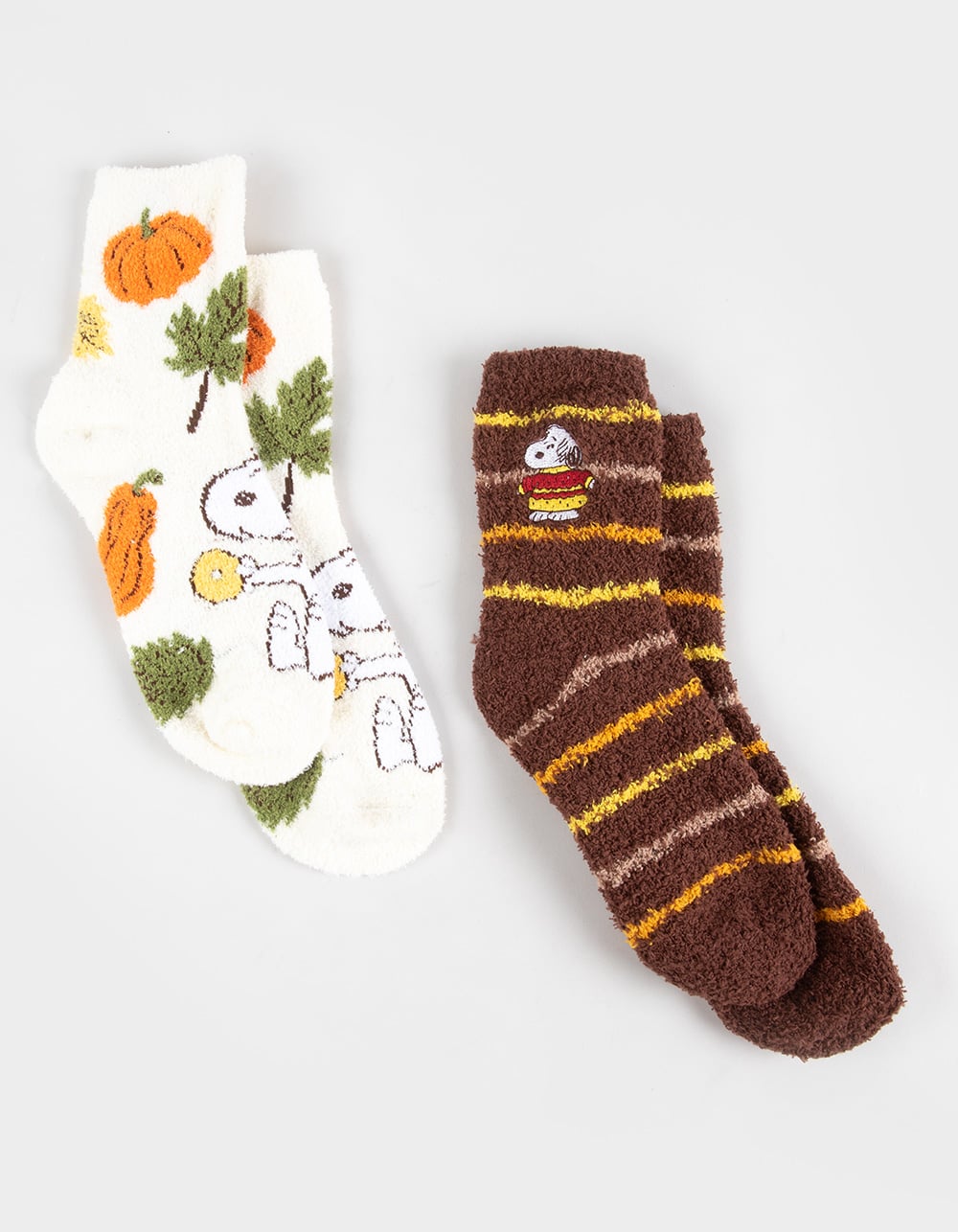 PEANUTS Snoopy 2 Pack Womens Cozy Socks - MULTI
