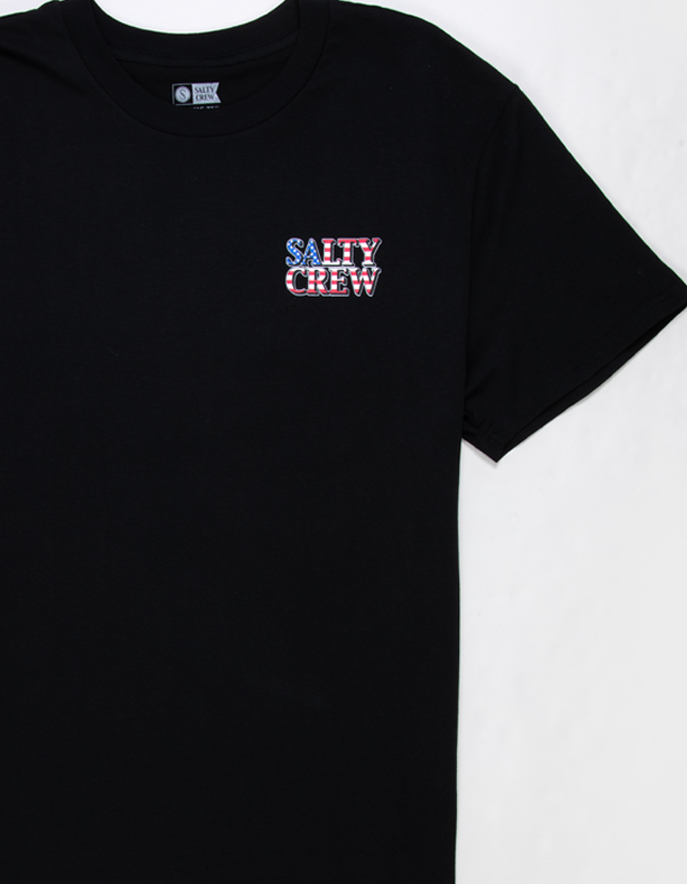 SALTY CREW America Optic Mens Tee - BLACK