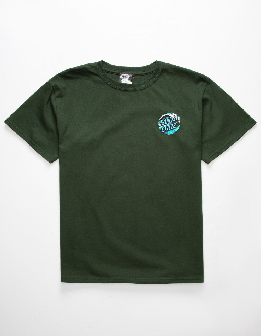 SANTA CRUZ Wave Dot Boys T-Shirt - FOREST | Tillys