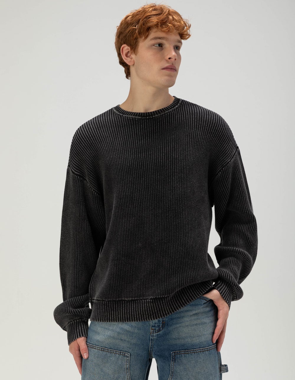 RSQ Mens Sweater - BLACK