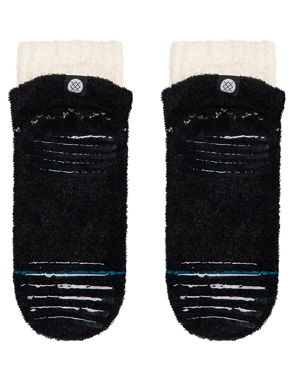 STANCE Snowflake Cozy Slipper Socks - BLACK