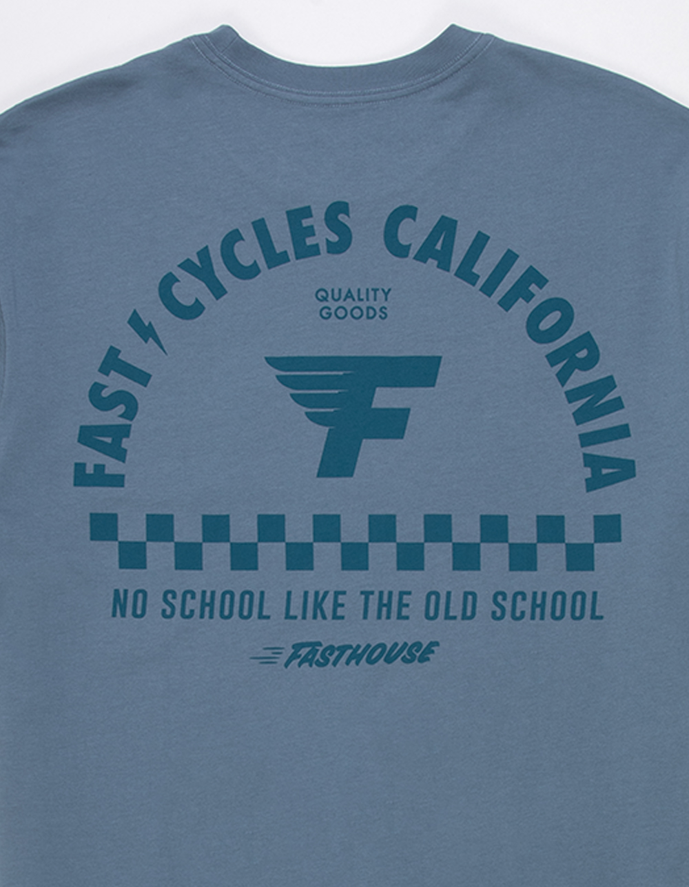 FASTHOUSE Fast Cycles Mens Tee - SLATE BLUE