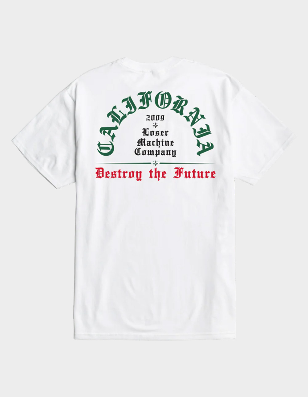 LOSER MACHINE Established V2 Mens Tee - WHITE