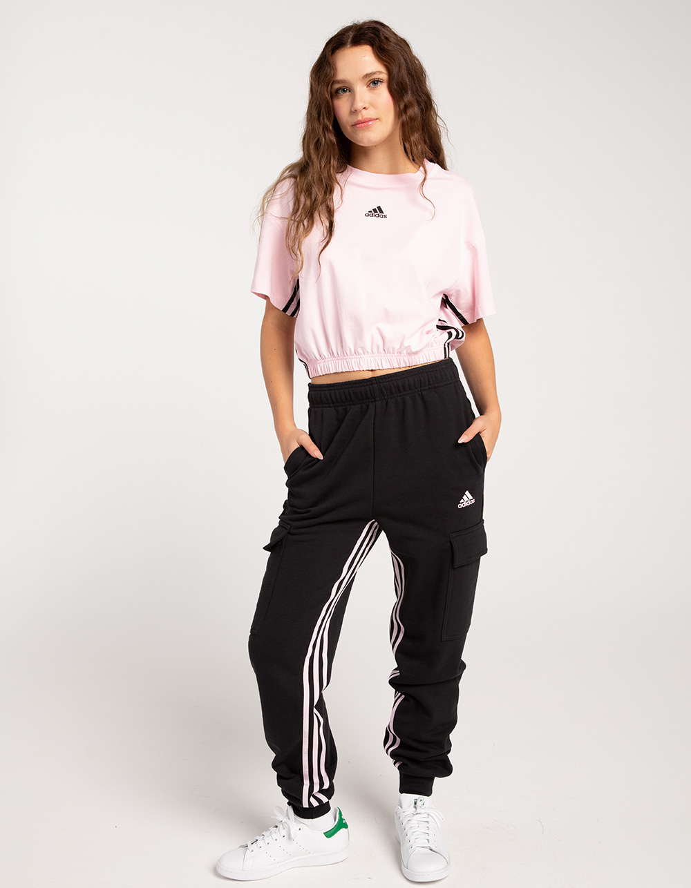 adidas half stripe pants
