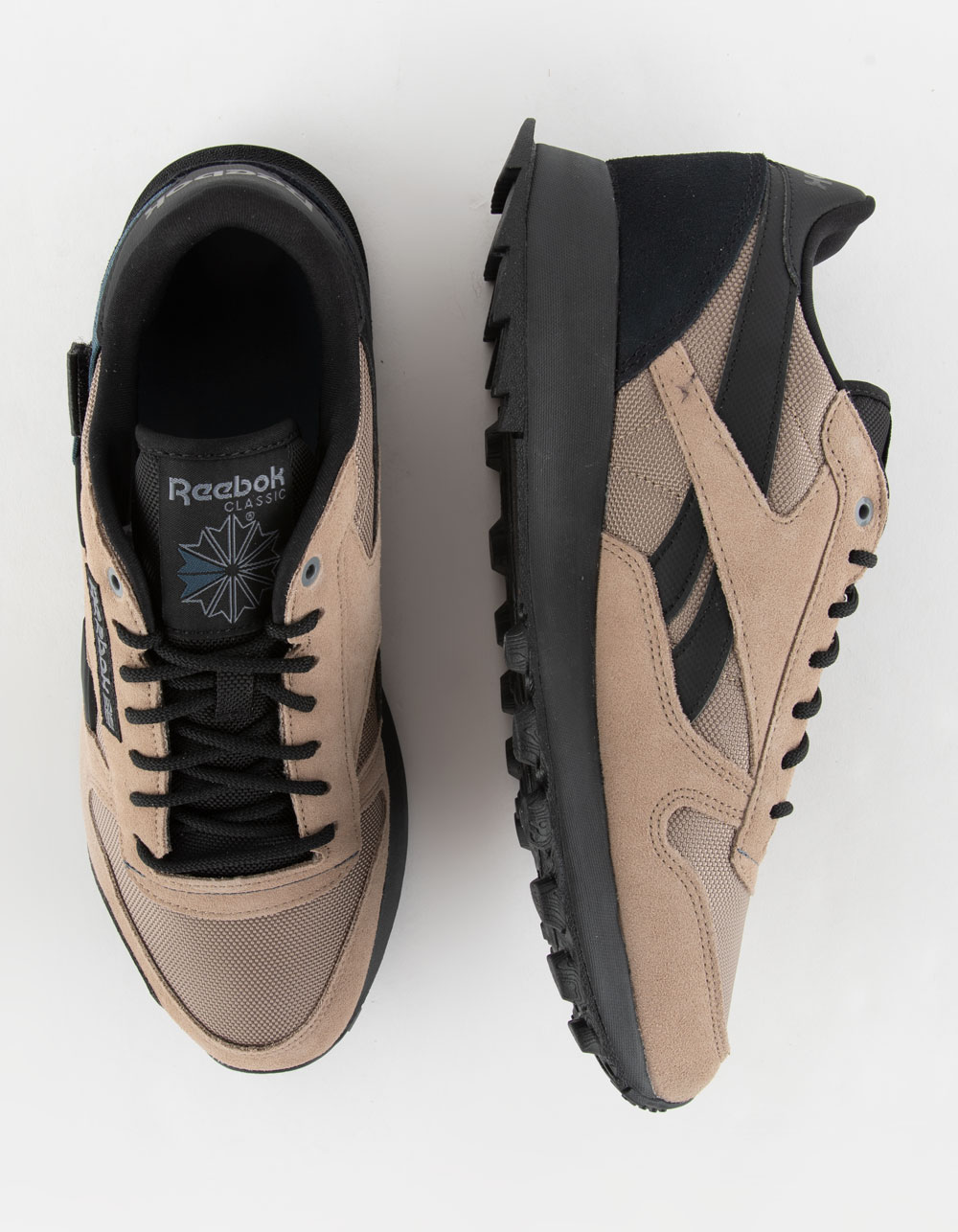 REEBOK Classic Leather Mens Shoes - NATURAL/BLACK | Tillys